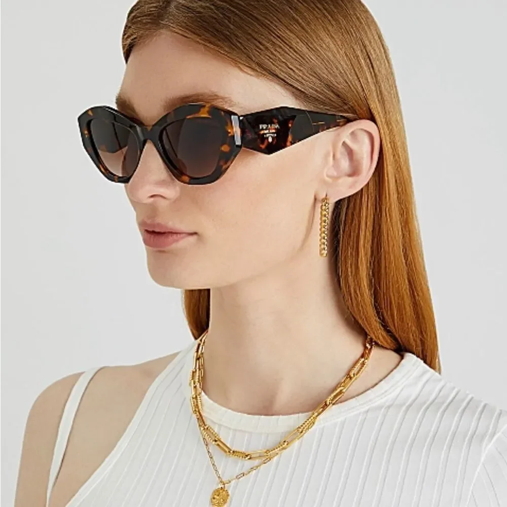 Prada | Accessories | Brand New Prada Pr7ys Vau6s Honey 